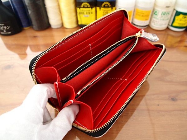 Alamoscars - 【オーダー】総手縫いパイソン×カウレザー×総手縫  