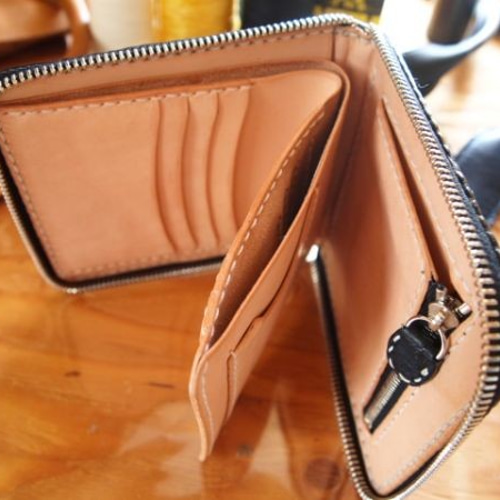トリノス　本革 クロコダイル コンパクト ミニウォレット オーダー品 トリノス様専用 本革 クロコダイル コンパクト ミニウォレット