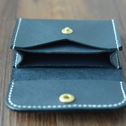 FH-2 カードケース 小物ケース コンパクト  本革 財布 ウォレット 手縫い仕上げ 5枚目の画像