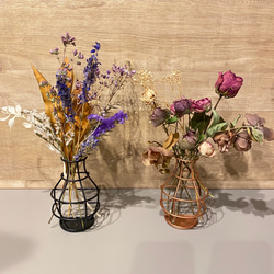 ＊ring pillow or message flowerガラスケースアレンジ 72057cb711659d83417393ae5fdbfb