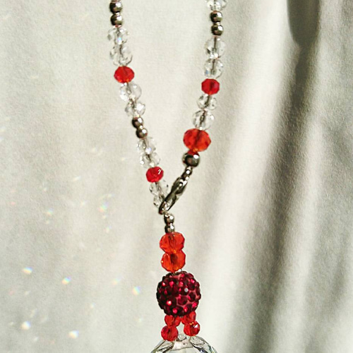 サンキャッチャー (レッド) サンキャッチャー 色いろluana 通販