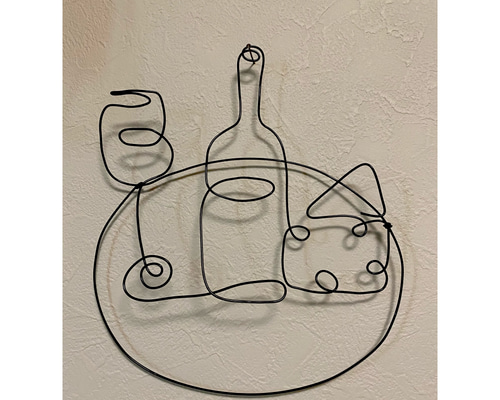 （専用）ワインシリーズ　ワイヤーアート 1_0962bc4a9d7d7c167207f86b0817