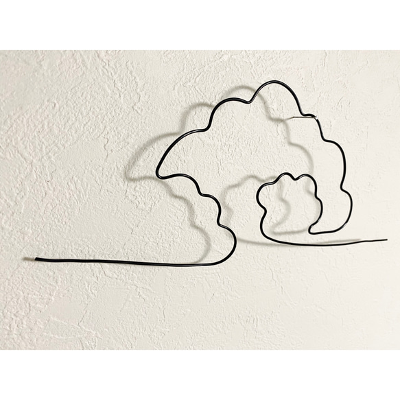 ワイヤークラフト  雲 2枚目の画像