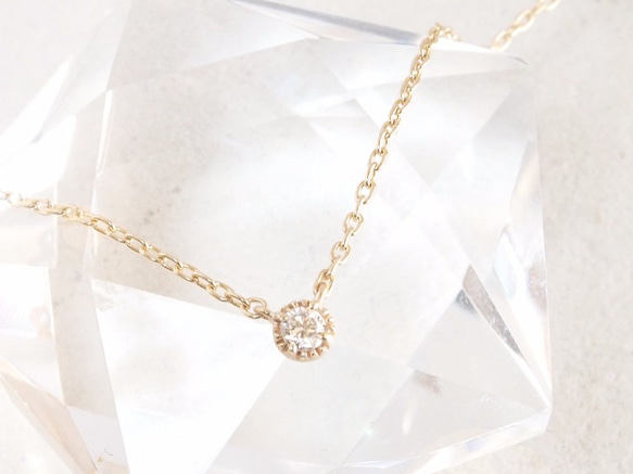 K10 Classical Diamond Necklace 2枚目の画像