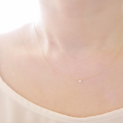 K10 Classical Diamond Necklace 第4張的照片