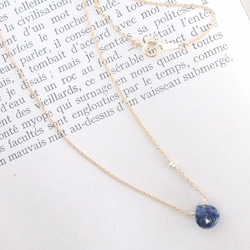 14KGF Lapis Lazuli Necklace 第2張的照片