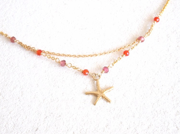 14KGF Starfish Bracelet OR 第3張的照片