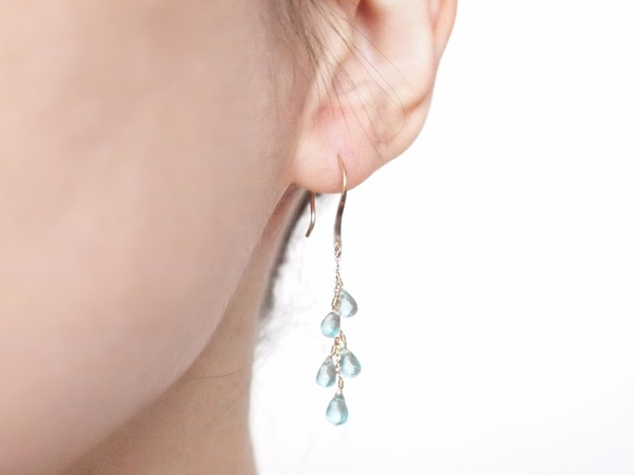 K10 Dripping Earrings GR 4枚目の画像