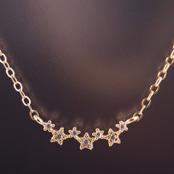 14KGF Seven Stars Necklace 1枚目の画像