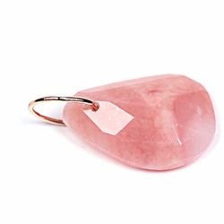 K10 Pink Opal Charm 第4張的照片