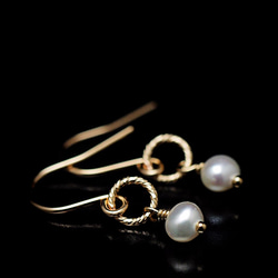 【Limited】14KGF Set Accessory / Twinkle Pearl 第4張的照片