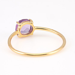 Vermeil Pink Amethyst Ring 4枚目の画像