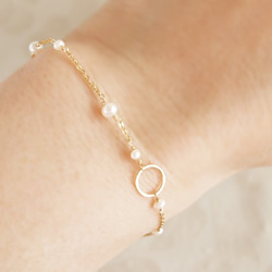 14KGF Moon Light Bracelet 第1張的照片