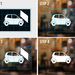 baby on board カーシール　ステッカー車　放水　1〜6 8枚目の画像