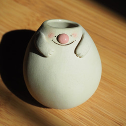 Piexin - 手作陶瓷 花園寶寶小花瓶 第3張的照片
