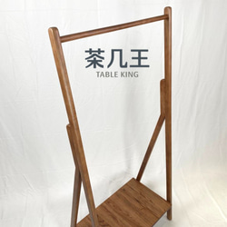 【茶几王 Table King】北歐風 實木衣架 衣帽架 臥房 客廳 置物架 掛衣架 第5張的照片