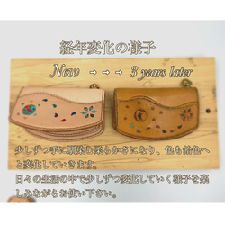 【送料無料‼】A5サイズノートカバー ヌメ革 手帳カバー 10枚目の画像