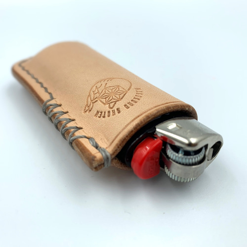 ALMA BICライターレザーケース BICスリムライター用 レザーケース 本革 栃木レザー ライター