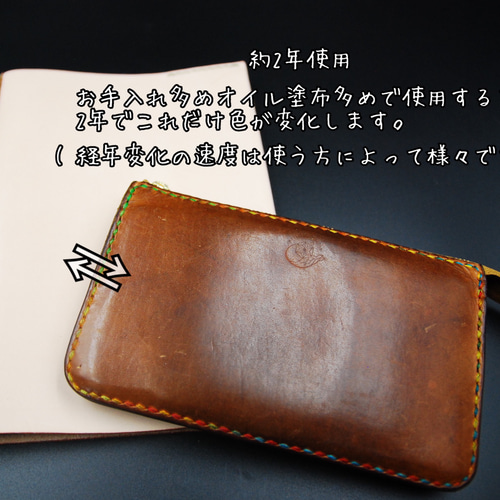 通帳やパスポートも入る!! スリムなポーチ型財布 長財布