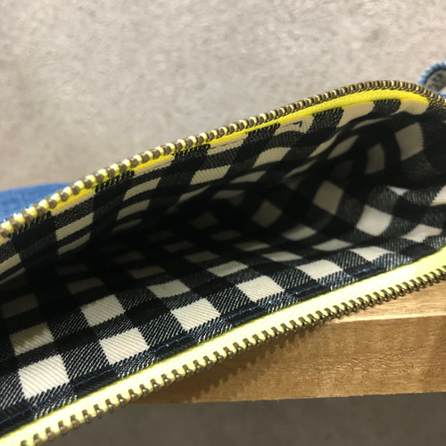 フラットデニムポーチ ポーチ HASARD 『あざー』 通販 12565662