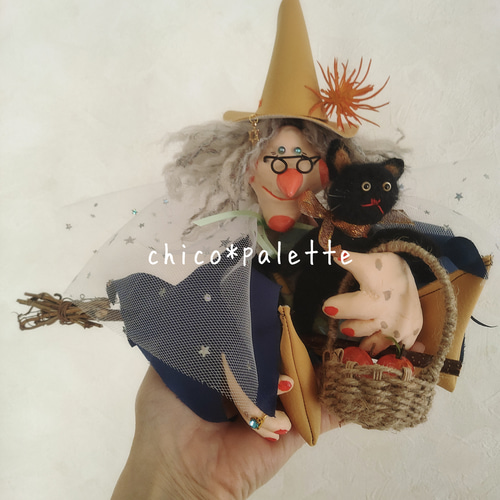 ✡魔女人形✡ その他人形 chico*palette 通販 10916115｜Creema