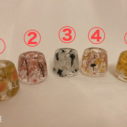 固まるハーバリウム、ペン立て・印鑑立て・歯ブラシ立て＆ハーバリウムペンセット 5枚目の画像