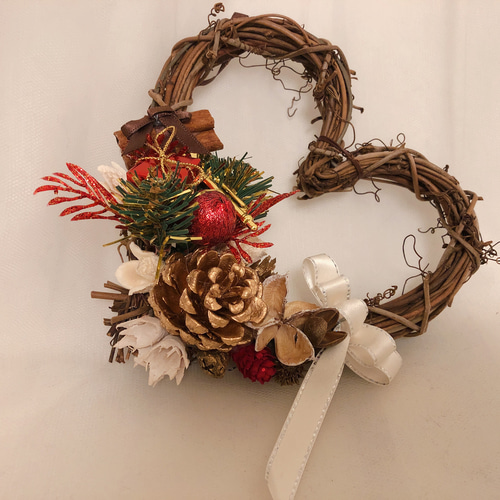 ハートリースのクリスマス タペストリー・壁掛け lilypace 通販