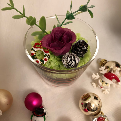 クリスマスグラスサンドアート その他インテリア雑貨 lilypace 通販