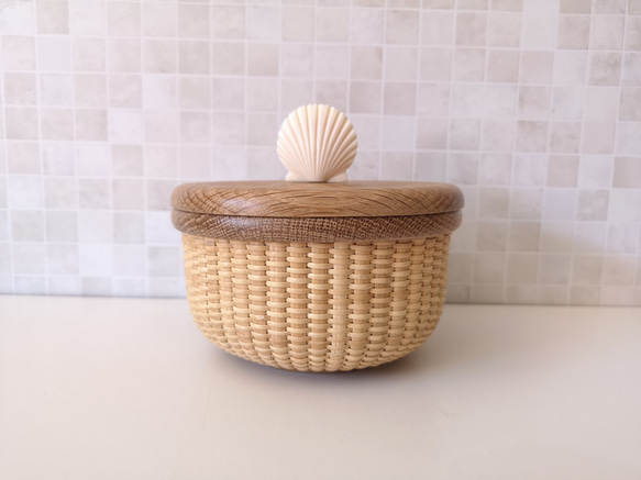 5インチキャンディバスケット 木材・板 hana.basket 通販 10398220