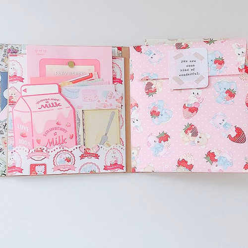 ♡おすそ分けファイル♡紙ものなど160点以上♪No.83 レターセット ポチ 