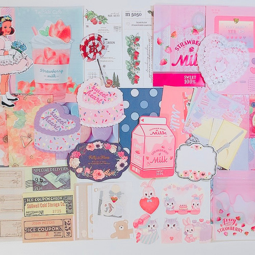 ♡おすそ分けファイル♡紙ものなど160点以上♪No.83 レターセット ポチ 