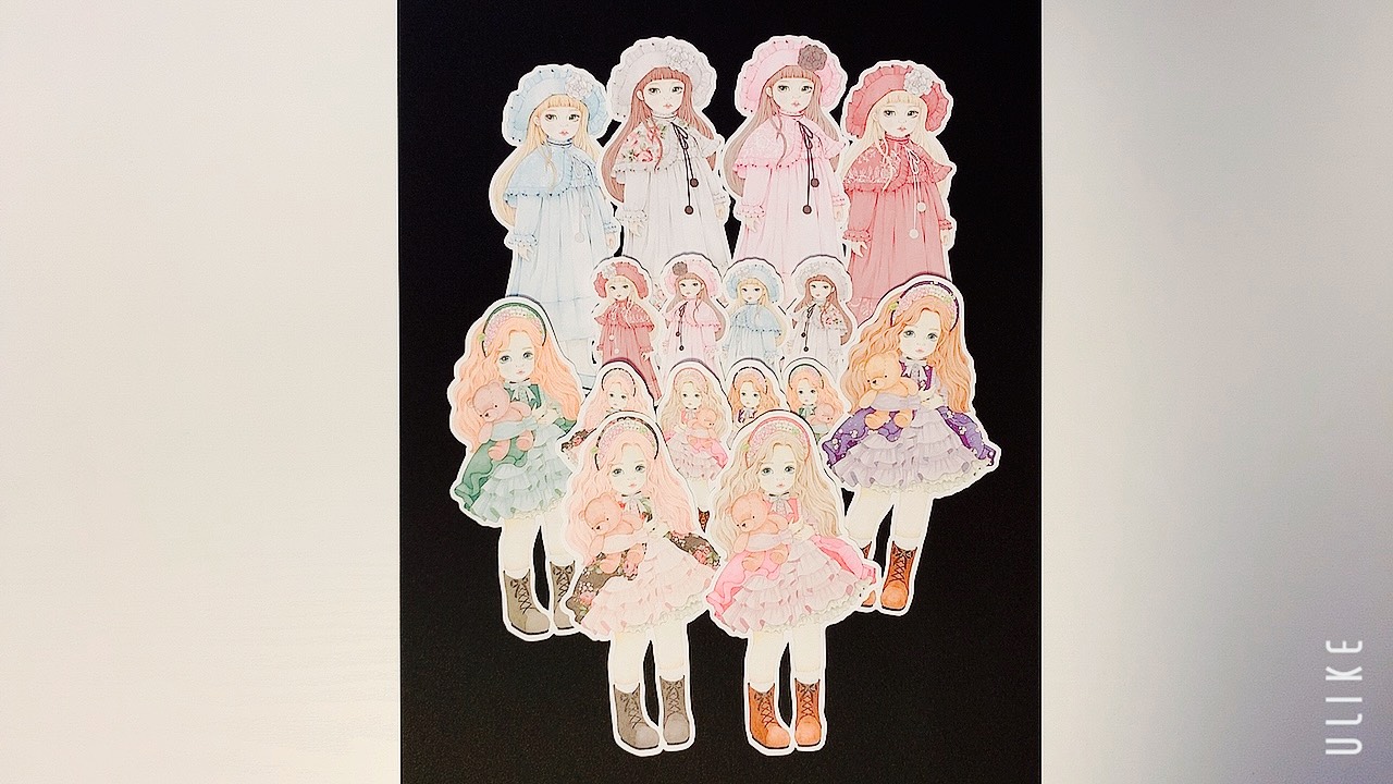 ♡ダイカット16枚♡ No.112 タグ・台紙 ポチ袋の人 通販｜Creema 