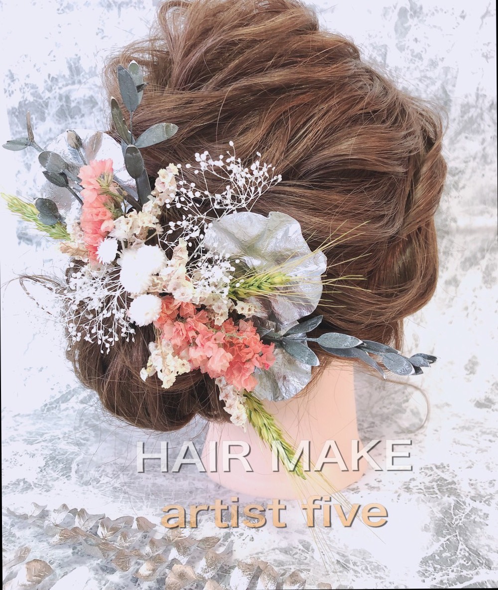 プリザーブドフラワーヘアード