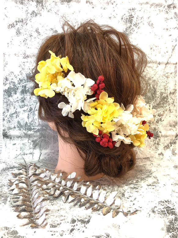 紫陽花ヘアード 2枚目の画像