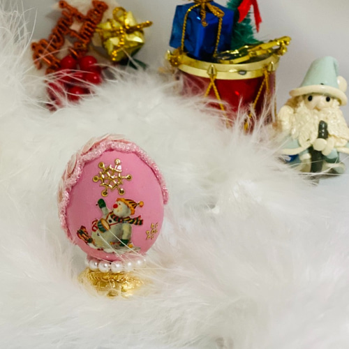 エッグアートでクリスマス2 その他置物 ままたまご 通販｜Creema 