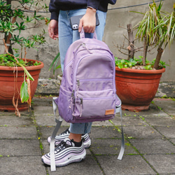 【OMNIA】機能款減壓防震14吋筆電後背包(6109紫色) 第1張的照片