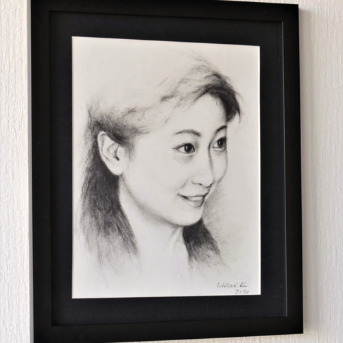 にこやかな少女(鉛筆画) 絵画 平井宏明 通販 10790192|Creema にこやかな少女(鉛筆画) 絵画 平井宏明 通販 10790192|Creema