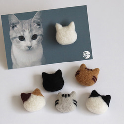 お花とファーにゃんこのポニーフック、ぐで猫 お花とファーにゃんこのポニーフック、ぐで猫