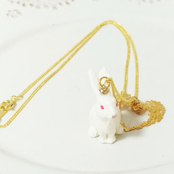 ハンドメイド 作家 Lafeecuiller様　ラブうさ　ネックレス 楽天市場】《メール便OK》【ShionBeadwork 67】 黒うさぎ×お花の