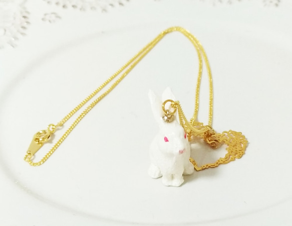 ECONECO アートとネックレスのセット ハンドメイド