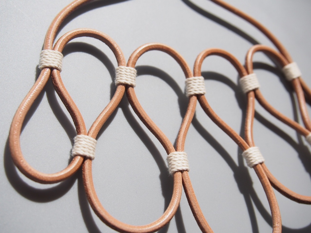 OR2010-1/ LEATHER AND COTTON ORNAMENT-2