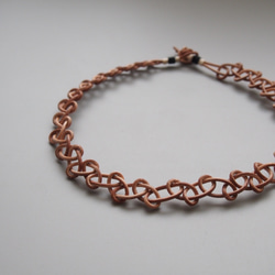 KU2001-4 / LEATHER LACE NECKLACE 4枚目の画像