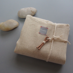 再々販　ECO BAG NATURAL COTTON&LINEN - MIDDLE size 8枚目の画像