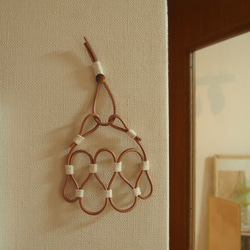 OR2007-1 / LEATHER AND COTTON ORNAMENT-1 5枚目の画像