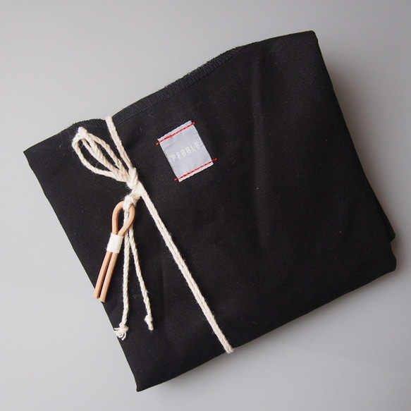 新色　BLACK！ECO BAG COTTON - L size 8枚目の画像