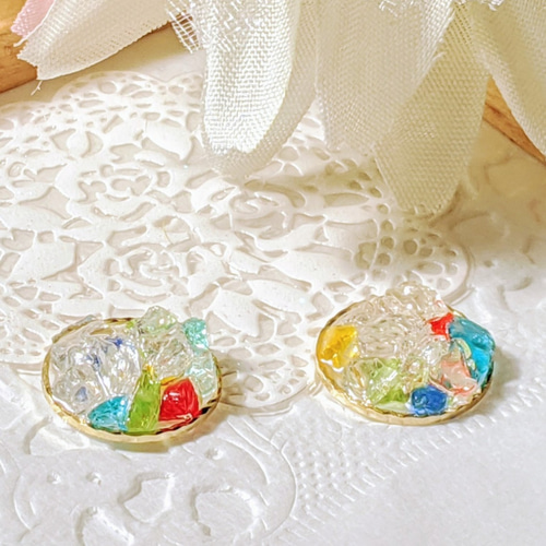 琉球の星屑ピアス・イヤリング(星) ピアス（スタッド・一粒） Hanasuki
