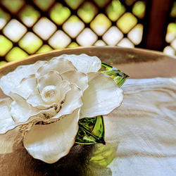 白花のブローチ*･wireflower✾ 3枚目の画像