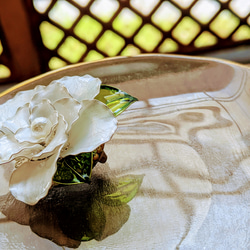白花のブローチ*･wireflower✾ 4枚目の画像