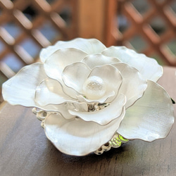 白花のブローチ*･wireflower✾ 7枚目の画像