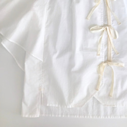 wing p blouse (white cotton) 5枚目の画像